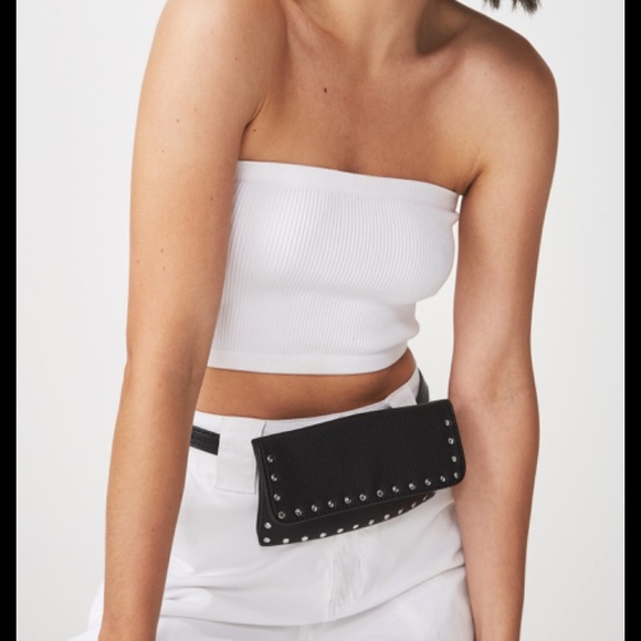 Golden Yellow belt bag - Picture 2 of 4